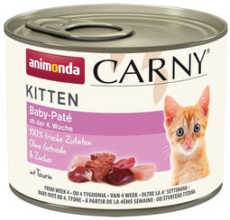 Animonda Carny - Natvoer - Kitten - Vanaf 4 weken - Baby Pate - 200GR - 1ST