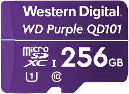 Western Digital WD Purple SC QD101 - microSD kaart 256GB - 24/7 opname