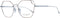 Ted Baker TB2299 55800 bril zonder sterke - Dames - Goudkleurig