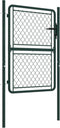 vidaXL - Poort - 100x150 - cm - staal - groen
