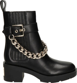GUESS Parsle - Enkellaars - Goudkleurige details - Zwart