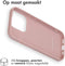 imoshion Hoesje Geschikt voor iPhone 15 Pro Hoesje Siliconen - imoshion Color Backcover - roze