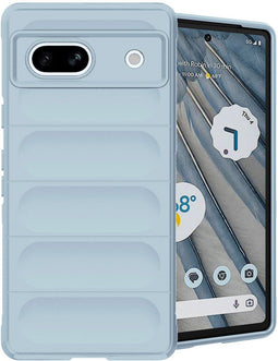 imoshion Hoesje - Geschikt voor Google Pixel 7a - EasyGrip Backcover - Lichtblauw