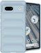 imoshion Hoesje - Geschikt voor Google Pixel 7a - EasyGrip Backcover - Lichtblauw