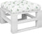 vidaXL - Palletkussen - bladpatroon - 58x58x10 - cm - oxford - stof