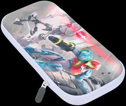 PowerA - 617885028731 - Opbergtas voor Nintendo Switch - Gevoerde schermbeschermingsklep en speelstandaard - Multi-color