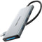 Vention TOPHB - Hub USB - 3x USB 3.2 - Zilver