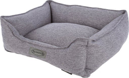 Scruffs Manhattan Stijlvolle en Comfortabele Hondenmand - Donkergrijs - Small 50 x 40 cm