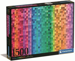 Clementoni - Puzzel - 1500 Stukjes - Colorboom Collection Pixel - Puzzel Voor Volwassenen