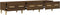 vidaXL - Tv-meubel - 150x34,5x30 - cm - bewerkt - hout - bruin - eikenkleur