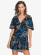 Roxy Summer Cherry - Strandjurk - Vleermuismouwen - Anthraciet