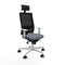 Bureaustoel met hoofdsteun Piqueras y Crespo 4B026N1 Grijs