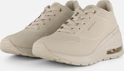 Skechers Million Air - Elevated Air Dames Sneakers - Hoge sneakers - Gebroken wit - Maat 40