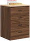 vidaXL - Garagekast - 60x51x85 - cm - massief - grenenhout - bruin - eikenkleurig