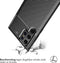 iMoshion Hoesje Geschikt voor Samsung Galaxy S22 Ultra Hoesje Siliconen - iMoshion Carbon Softcase Backcover - Zwart