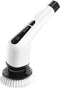 7-in-1 Elektrische Reiniging Turbo Scrub Borstel - Draadloze Spin Scrubber - 7 Borstelkoppen - Wit Zwart