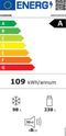 Hisense RB440N4A - Koel-vriescombinatie - A - No Frost - Zwart