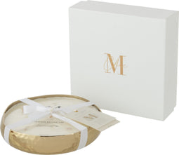 J-Line geurkaars M-Chic - metaal - goud - medium - 21U