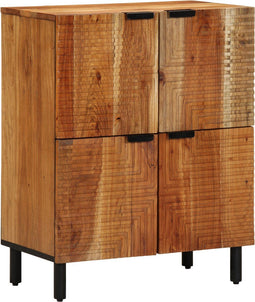 vidaXL - Dressoir - 60x33x75 - cm - Van - Massief - Acaciahout