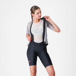 Castelli Prima 2 DT Fietsbroek Dames - Pro2 Dry Soft-stof - KISS Air 2 Donna-zeem - Zwart 36 (S)