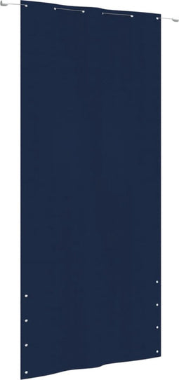 vidaXL - Balkonscherm - 120x240 - cm - oxford - stof - blauw
