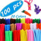 Saaf Pijpenragers - 100 stuks - Chenille Draad - 30 cm - Multicolor (100 stuks)