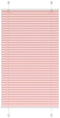 vidaXL - Plissé - rolgordijn - 70x100 - cm - stofbreedte - 69,4 - cm - polyester - roze