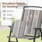 Coast Tuinstoelen - Inklapbaar - Ergonomisch - Draagbaar - 51 x 61,5 x 92 cm - Grijs