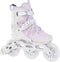 Powerslide Inline Skates Phuzion Argon 110 Softboot 83a Wit/roze Mt 37