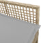 vidaXL - Ligbedden - 2 - stuks - met - Kussens - Beige - Poly - Rattan