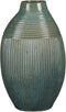 Mica Decorations Pedra Vaas - 29x24x46 cm - Keramiek - Blauw