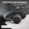 Logitech Zone Wireless 2 - Headset - Draadloos Bluetooth 5.2 - Grafiet