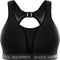 Shock Absorber Ultimate Run Bra S06S7 - Padded Sportbeha Dames - Extreme ondersteuning - Zwart Silver