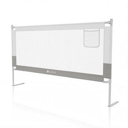 Juskys Jaron - Bedhekje - Verstelbare Hoogte 71-101 cm - Grijs - 180 cm