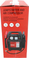 Carpoint Jumpstarter - 12 Volt - Starthulp 400A met luchtcompressor - Rood