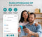 SmartView 360 HD - Babyfoon met Camera - Full HD Nachtzicht Beweeg en Geluidsdetectie - Zwart