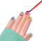 SES - Nail art - nagels lakken - 12 kleuren nagellak - 99 nagelstickers - inclusief penseel en sponsje - knutselen meisjes