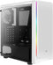 Aerocool Rift - Midi-Toren - ATX Micro-ATX Mini-ITX - 1x 120 mm ventilator achter - Wit