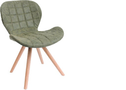 Feel Furniture - Eetkamerstoel - Brent - Groen
