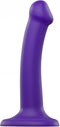 Strap-On-Me Semi-Realistische Dildo met zuignap - paars - maat S