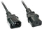 Lindy 30333 - Stroom Verlengkabel Deluxe - 5.00 m - Zwart