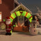 vidaXL - Kerstboog - opblaasbaar - met - LED's - 270 - cm