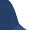 vidaXL - Barkrukken - 2 - st - stof - blauw