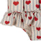 Konges Slöjd drijfpak / badpak kind - Amour blue stripe - Uitneembare drijfstokken - Maat 2 jaar