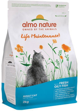 Almo Nature Cat Droog Witvis/Rijst 2 kg