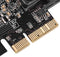 Silverstone ECU02-E - PCI-e 3.0 x2 interface kaart - 1x 20-pins USB 3.2 Gen 2 intern