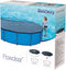 Bestway Flowclear - Zwembad Afdekzeil - Geschikt voor 305 cm - Zwart