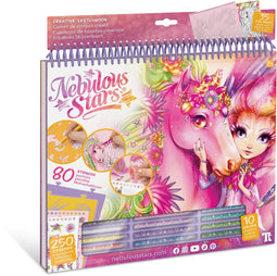 NEBULOUS STARS - CREATIEF SCHETSBOEK - Ontwerp fantasiepaarden - (831 g)