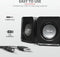 Trust Leto 2.0 - Speakerset - USB voeding - Zwart
