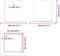 vidaXL - Spokkels - vierkant - 12 - st - 121x121 - mm - gepoedercoat - staal - antraciet